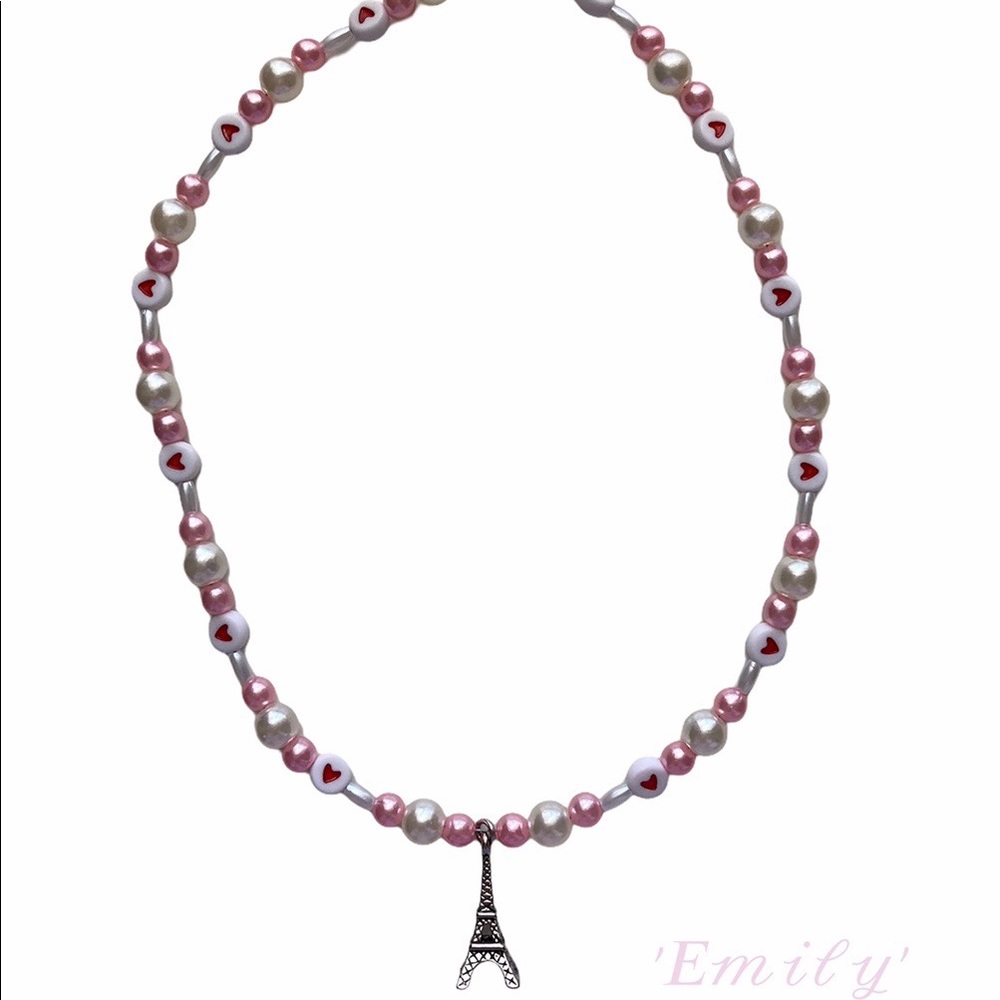 Handmade beaded necklace